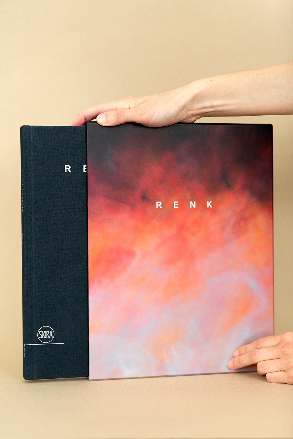 blandine dupas design graphique monographie Renk tirage de tete couverture avec coffret et couverture toilee livre