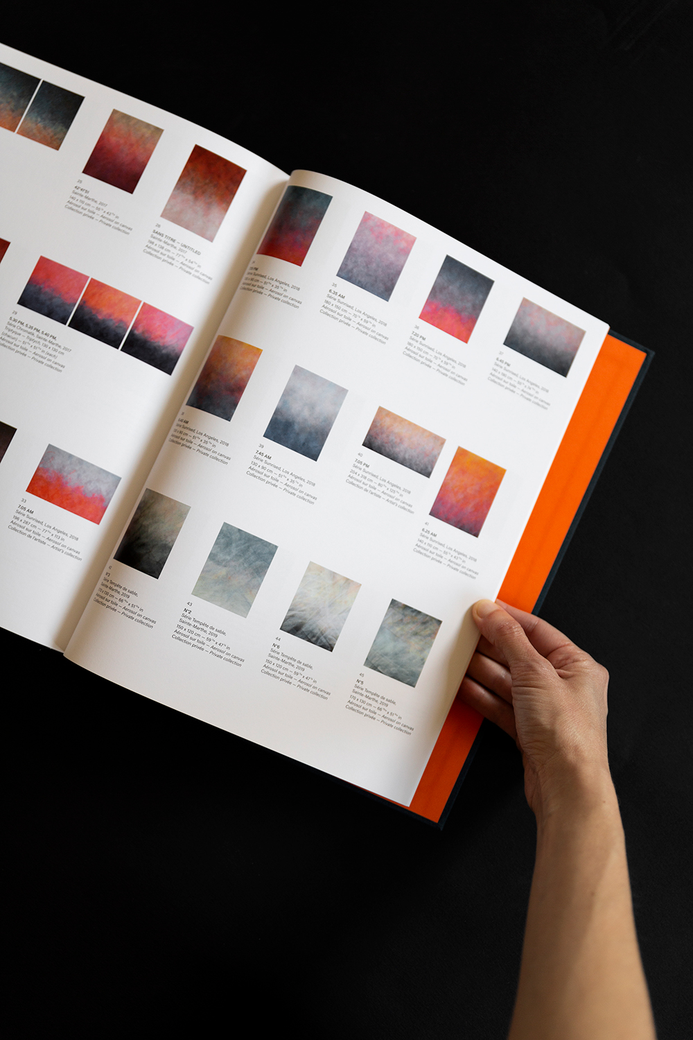 blandine dupas design graphique monographie Renk photographie de l index des oeuvres
