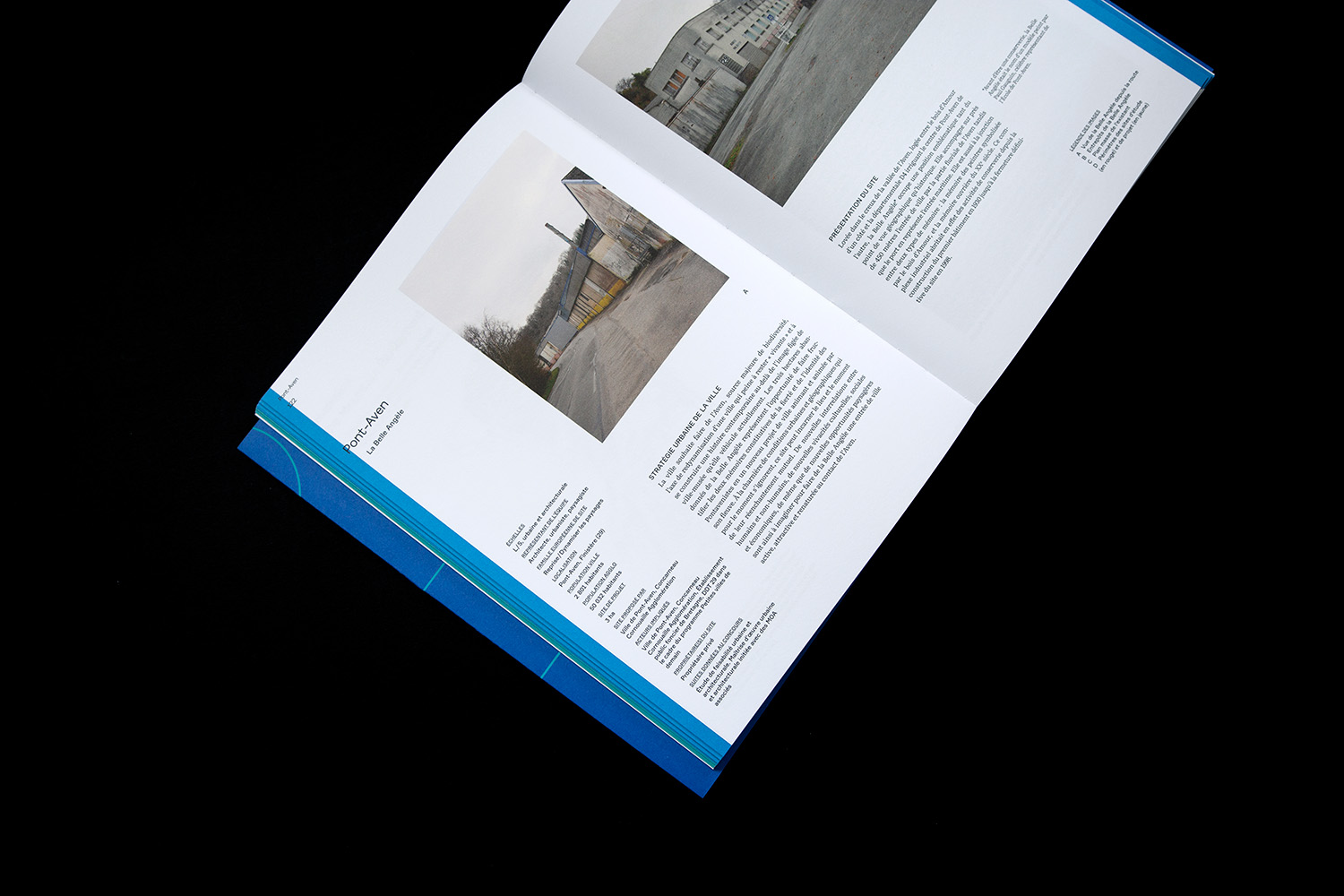 blandine dupas design graphique catalogue europan villes vivantes photo presentation site pont aven
