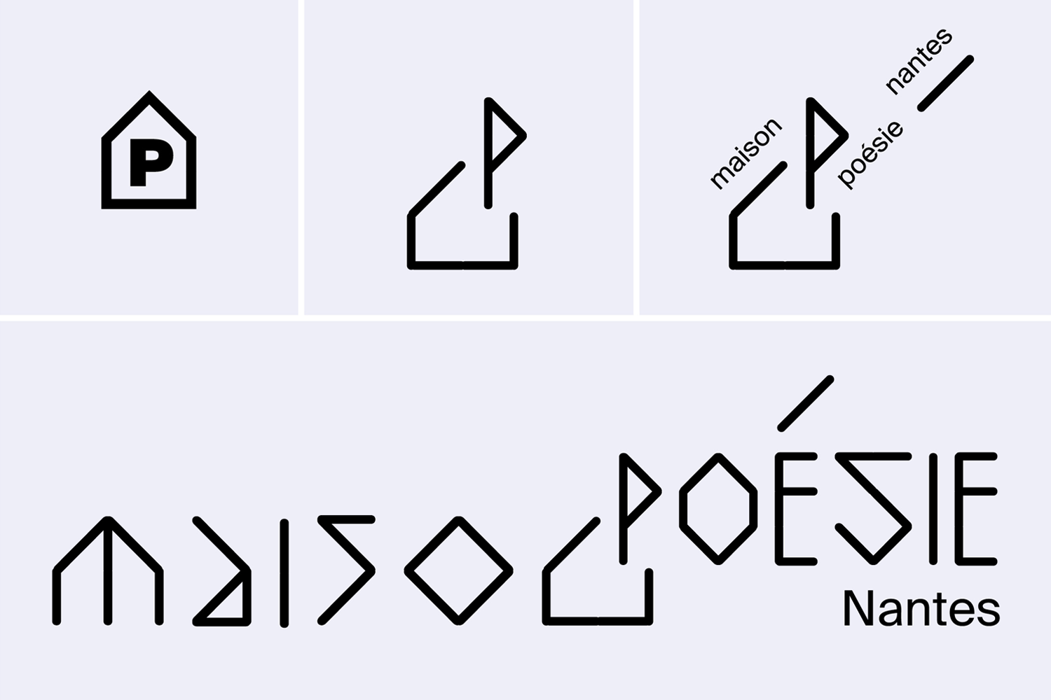 blandine dupas design graphique proposition de logotype pour appel d offres identite graphique maison de la poesie de nantes